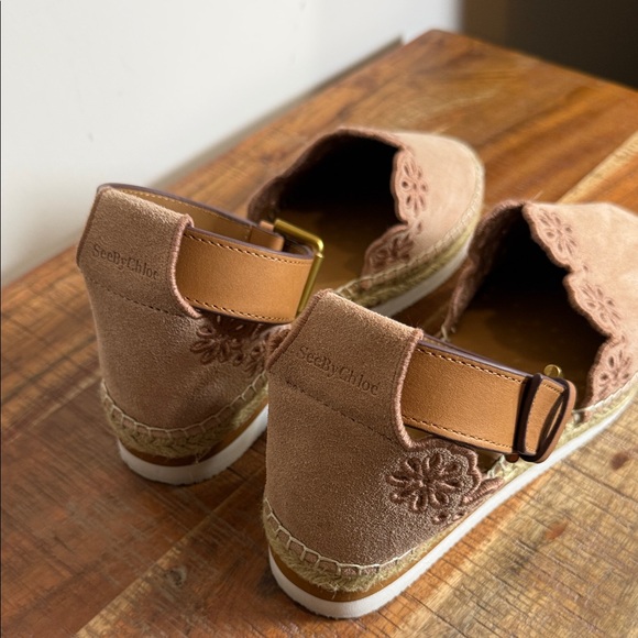 See By Chloe Tan Espadrille Flats, Womens 36 - Picture 2 of 5